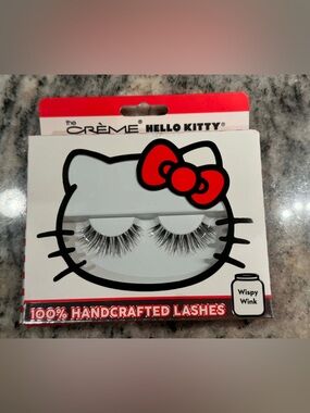 Lashes Hello Kitty Red & Black Eyelash Packaging Graphic